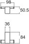 K-1381-41-N ขอแขวนผ้า รุ่น ACACIA EVOLUTION