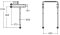 FFAS9403-000040BC0 ราวทรงตัวสำหรับโถปัสสาวะชาย