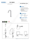 TLE26002T-AC ก๊อกเดี่ยวเซ็นเซอร์ ทรง Semi-tall (ใช้ไฟฟ้า 220V)