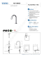 TLE24001T-EC ก๊อกเดี่ยวเซ็นเซอร์ สร้างพลังงานในตัวเอง