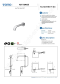  TLE24005T-AC ก๊อกเดี่ยวเซ็นเซอร์ ชนิดฝังผนัง (ใช้ไฟฟ้า 220V)