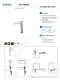 TLE25002T-AC ก๊อกเดี่ยวเซ็นเซอร์ ทรง Semi-tall (ใช้ไฟฟ้า 220V)