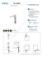 TLE25002T-EC ก๊อกเดี่ยวเซ็นเซอร์ ทรง Semi-tall สร้างพลังงานในตัวเอง