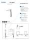 TLE25003T-AC ก๊อกเดี่ยวเซ็นเซอร์ทรงสูง (ใช้ไฟฟ้า 220V)