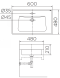 ECW-01-211F-11 อ่างล้างหน้า แบบฝังบนเคาน์เตอร์