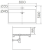 ECW-05-211F-11 อ่างล้างหน้า แบบวางบนเคาน์เตอร์