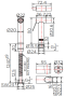 KA-42-347-63 ชุดฉีดชำระสแตนเลส 304