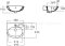 TF-0947-WT-0 อ่างล้างหน้า แบบแขวนผนัง รุ่น NEW CODIE-R