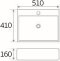 ECW-03-111F-11 อ่างล้างหน้า แบบแขวนผนัง