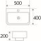 ECW-05-511F-11 อ่างล้างหน้า แบบแขวนผนัง