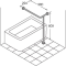 HR-1402-2 ราวพยุงกันล้ม ข้างอ่างอาบน้ำ