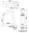 EF-01-015-50(WS)	ก๊อกเดี่ยวอ่างล้างหน้าอัตโนมัติ พร้อมที่จ่ายสบู่เหลว แบบใช้ไฟฟ้า และ แบตเตอรี่