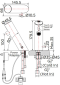 KF-01-035-50 ก๊อกผสมอ่างล้างหน้าอัตโนมัติ พร้อมแป้นเปิดน้ำระบบสัมผัสและปิดน้ำอัตโนมัติภายใน 30 วินาที(ใช้ได้ทั้งแบบไฟฟ้าและแบตเตอรี่) สีโครเมี่ยม