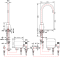 KF-09-012-50(B) ก๊อกเปิด-ปิดอัตโนมัติ(SENSOR) แบบใช้แบตเตอรี่