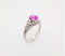 แหวนพลอย PINK SAPPHIRE EARRING