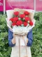 FW022 ช่อดอกกุหลาบแดง