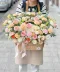 ช่อดอกไม้แสดงความยินดีขนาดใหญ่โทนสีชมพู FW009-Pink