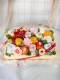 RB189 gift baskets Mixed fruit basket + cold water glass(copy)