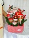 กระเช้าของขวัญปีใหม่สวยๆ กระเช้าของขวัญ Merry Christmas and Happy new years RB350