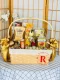 กระเช้าของขวัญปีใหม่ตรีมสีทอง 2569 กระเช้าของขวัญร้านเรดริบบิ้น RB251