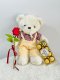LOVE024 ของขวัญกุหลาบ + ตุ๊กตาหมี + ฟอเรโร่