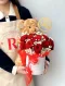 ช่อดอกไม้วันเกิด ช่อดอกกุหลาบวันวาเลนไทน์ FW035