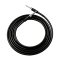 Analysis Plus Black Oval Instrument Cable Straight to Straight, 10 ft