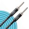 Analysis Plus Blue Suede Oval Instrument Cable Straight to Straight, 15 ft