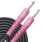 Analysis Plus Genesis Pure Instrument Cable Pink Straight to Straight, 12 ft