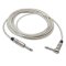 Analysis Plus Silver ThinLine Instrument Cable Straight to 90, 10 ft