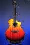 Breedlove Oregon Concert Tequila Sunrise CE LTD Myrtlewood - Myrtlewood