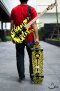 Charvel Yellow Aluminati Skateboard