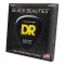 DR Strings Black Beauties Coated Steel Bass Guitar Strings - .045-.125 Medium 5-string