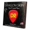 DR Strings Dragon Skin Coated Bass Guitar Strings - .045-.125 Medium (5-string)