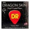 DR Strings Dragon Skin Coated Bass Guitar Strings - .045-.105 Medium