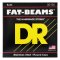 DR Strings Fat-Beams Stainless Steel 6-string Bass Guitar Strings - .030-.125