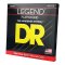 DR Strings Legend Polished Flatwound Stainless Steel Bass Strings