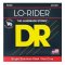 DR Strings Lo-Rider Stainless Steel Electric Bass Strings Long Scale Set - 5-String .045-.125 Medium