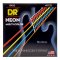 DR Strings Hi-Def Neon Multi-Color K3 Coated Bass Guitar Strings