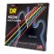 DR Strings Hi-Def Neon Multi-Color K3 Coated Bass Guitar Strings