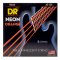 DR Strings Neon Orange Bass 45-125 Medium 5-String
