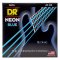 DR Strings Neon Blue Bass 45-125 Medium 5 String