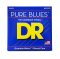 DR Strings PB-45/100 Pure Blues Quantum-nickel/Round Core Bass Guitar Strings - .045-.100 Medium-Light