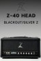 Dr. Z Amps - Z-40 (Blackout/Silver Z) - 40-Watt Head