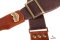 Magrabo Stripe SC Cotton Washed Brown 5 cm terminals Twinkle Brown, Recta Brass buckle