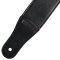 Richter Stronghold I Leatherette Black Guitar Strap