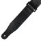 Richter Stronghold I Leatherette Black Guitar Strap