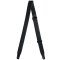 Richter Stronghold I Leatherette Black Guitar Strap
