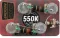 Emerson Custom 550K Series Les Paul Prewired Kit w/ Long Shaft - Premier Pro