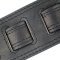 Richter Springbreak I Nappa Black Guitar Strap